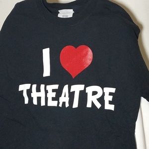 Tee shirt, I Love Theatre